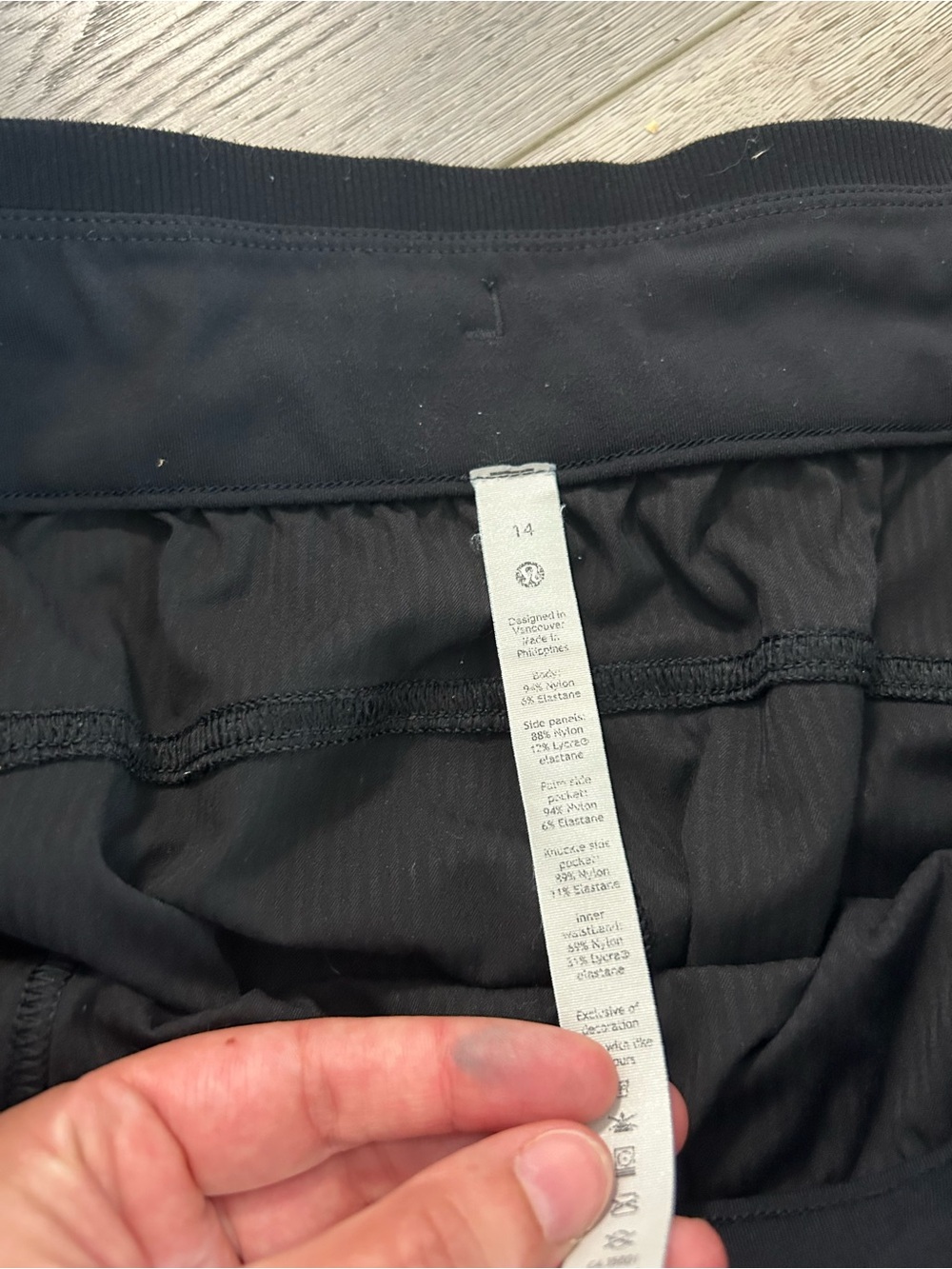 Lululemon Athletica Black Joggers - Picture 3 of 6